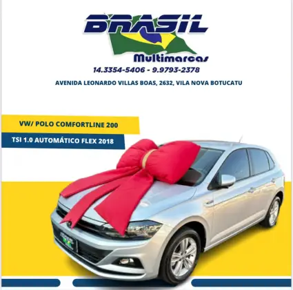 VOLKSWAGEN POLO 1.0 200 TSI COMFORTLINE AUTOMÁTICO