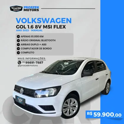 VOLKSWAGEN GOL 1.6 MSI TOTALFLEX 4P MANUAL