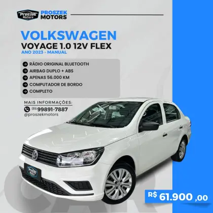 VOLKSWAGEN VOYAGE 1.0 12V MPI TOTALFLEX 4P MANUAL