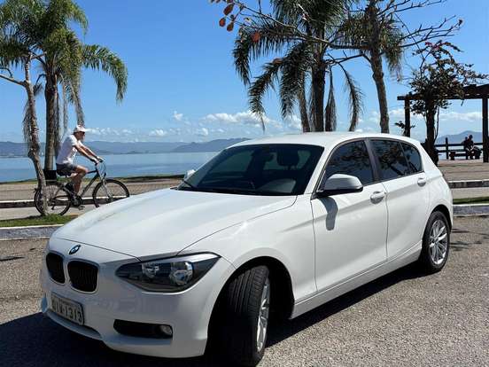 BMW-116i-1.6 16V TURBO GASOLINA 4P AUTOMÁTICO BMW-116i-2014