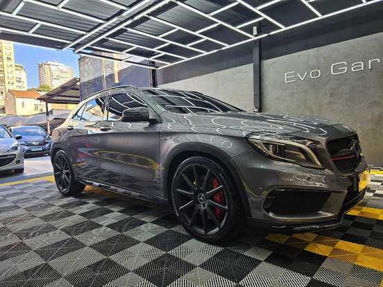 MERCEDES-BENZ-GLA 45 AMG-2.0 16V TURBO GASOLINA 4P AUTOMÁTICO MERCEDES-BENZ-GLA 45 AMG-2015