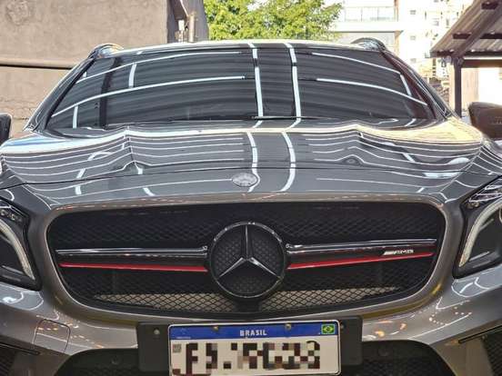 MERCEDES-BENZ-GLA 45 AMG-2.0 16V TURBO GASOLINA 4P AUTOMÁTICO MERCEDES-BENZ-GLA 45 AMG-2015