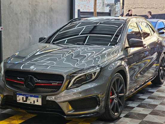 MERCEDES-BENZ-GLA 45 AMG-2.0 16V TURBO GASOLINA 4P AUTOMÁTICO MERCEDES-BENZ-GLA 45 AMG-2015
