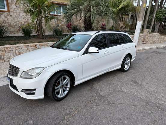 MERCEDES-BENZ-C 180-1.8 CGI TOURING 16V TURBO GASOLINA 4P AUTOMÁTICO MERCEDES-BENZ-C 180-2014