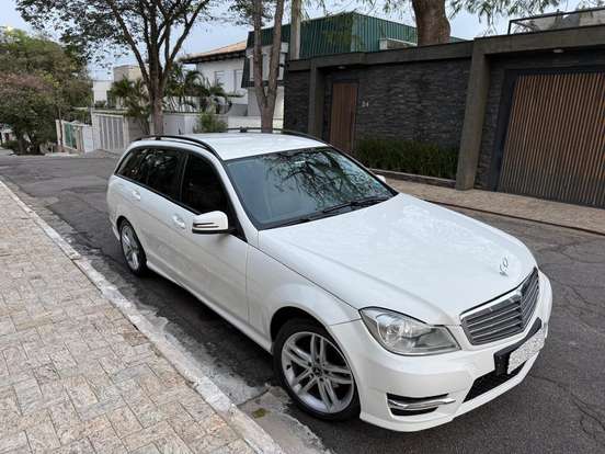 MERCEDES-BENZ-C 180-1.8 CGI TOURING 16V TURBO GASOLINA 4P AUTOMÁTICO MERCEDES-BENZ-C 180-2014