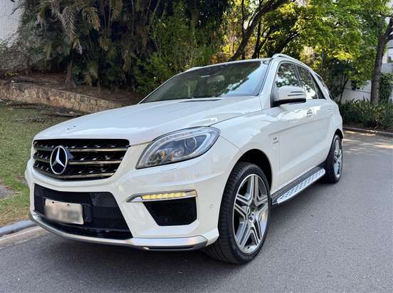 MERCEDES-BENZ-ML 63 AMG-5.5 V8 32V BITURBO GASOLINA 4P AUTOMÁTICO MERCEDES-BENZ-ML 63 AMG-2013