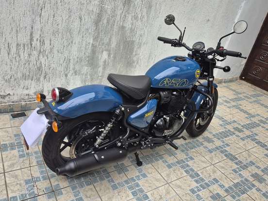 ROYAL ENFIELD-SHOTGUN 650 PLASMA BLUE ROYAL ENFIELD-SHOTGUN 650 PLASMA BLUE-2025