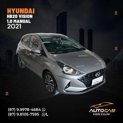 HYUNDAI HB20 1.0 12V FLEX VISION MANUAL HYUNDAI HB20 1.0 12V FLEX VISION MANUAL