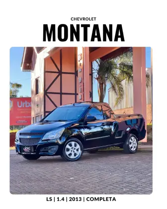 CHEVROLET MONTANA 1.4 MPFI LS CS 8V FLEX 2P MANUAL