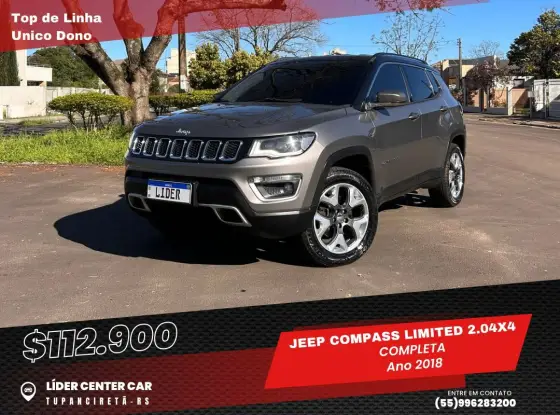 JEEP COMPASS 2.0 16V DIESEL LIMITED 4X4 AUTOMÁTICO