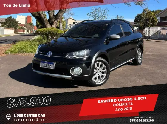 VOLKSWAGEN SAVEIRO 1.6 CROSS CD 16V FLEX 2P MANUAL