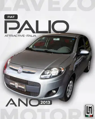 FIAT PALIO 1.0 MPI ATTRACTIVE 8V FLEX 4P MANUAL