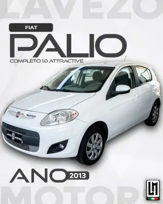 FIAT PALIO 1.0 MPI ATTRACTIVE 8V FLEX 4P MANUAL