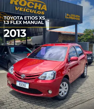 TOYOTA ETIOS 1.3 XS 16V FLEX 4P MANUAL