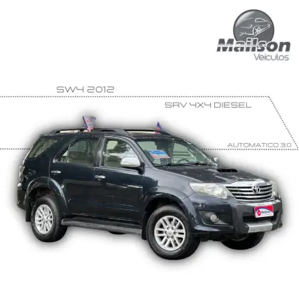 TOYOTA HILUX SW4 3.0 SRV 4X4 16V TURBO INTERCOOLER DIESEL 4P AUTOMÁTICO TOYOTA HILUX SW4 3.0 SRV 4X4 16V TURBO INTERCOOLER DIESEL 4P AUTOMÁTICO