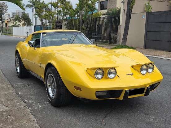 CHEVROLET-CORVETTE-5.7 V8 GASOLINA STINGRAY TARGA AUTOMÁTICO CHEVROLET-CORVETTE-1977