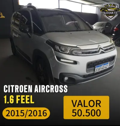 CITROËN AIRCROSS 1.6 FEEL 16V FLEX 4P AUTOMÁTICO CITROËN AIRCROSS 1.6 FEEL 16V FLEX 4P AUTOMÁTICO