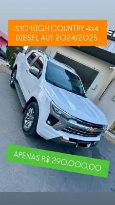 CHEVROLET S10 2.8 16V TURBO DIESEL HIGH COUNTRY CD 4X4 AUTOMÁTICO
