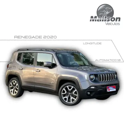 JEEP RENEGADE 1.8 16V FLEX LONGITUDE 4P AUTOMÁTICO