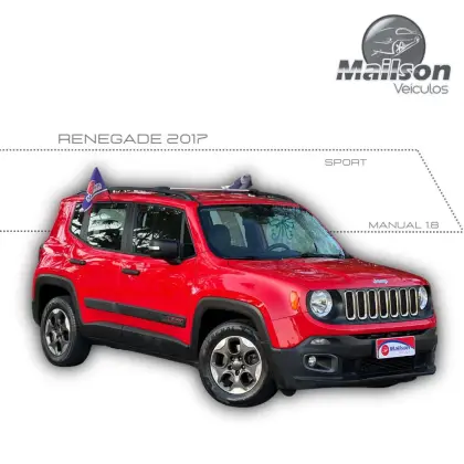 JEEP RENEGADE 1.8 16V FLEX SPORT 4P MANUAL