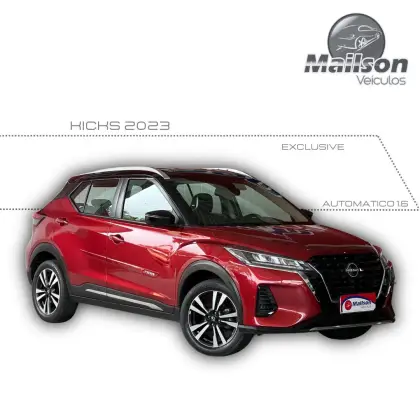NISSAN KICKS 1.6 16V FLEXSTART EXCLUSIVE XTRONIC NISSAN KICKS 1.6 16V FLEXSTART EXCLUSIVE XTRONIC