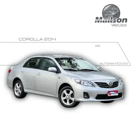 TOYOTA COROLLA 2.0 XEI 16V FLEX 4P AUTOMÁTICO TOYOTA COROLLA 2.0 XEI 16V FLEX 4P AUTOMÁTICO