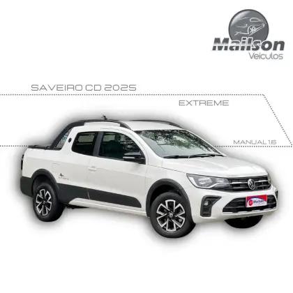 VOLKSWAGEN SAVEIRO 1.6 MSI EXTREME CD 16V FLEX 2P MANUAL VOLKSWAGEN SAVEIRO 1.6 MSI EXTREME CD 16V FLEX 2P MANUAL