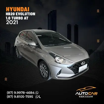 HYUNDAI HB20 1.0 TGDI FLEX EVOLUTION AUTOMÁTICO