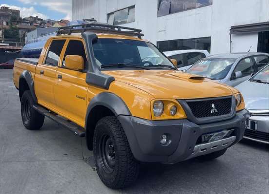 MITSUBISHI-L200-2.5 GL 4X4 CD 8V TURBO DIESEL 4P MANUAL MITSUBISHI-L200-2008