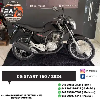 HONDA-CG 160 START ES-2024