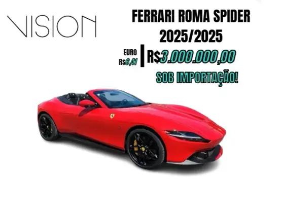 FERRARI ROMA 3.9 V8 TURBO GASOLINA SPIDER F1-DCT