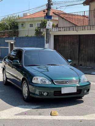HONDA-CIVIC-1.6 EX 16V GASOLINA 4P AUTOMÁTICO HONDA-CIVIC-1999