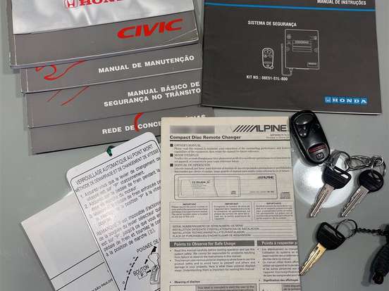 HONDA-CIVIC-1.6 EX 16V GASOLINA 4P AUTOMÁTICO HONDA-CIVIC-1999