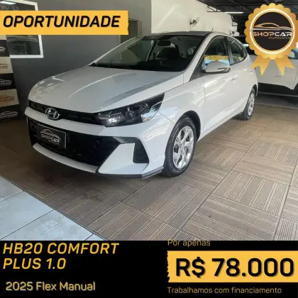 HYUNDAI HB20 1.0 12V FLEX COMFORT PLUS MANUAL