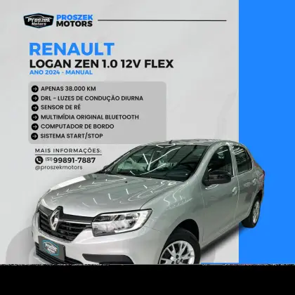 RENAULT LOGAN 1.0 12V SCE FLEX ZEN MANUAL