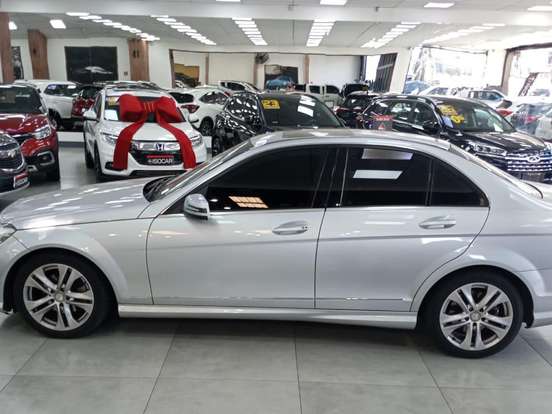 MERCEDES-BENZ-C 200-1.8 CGI AVANTGARDE 16V GASOLINA 4P AUTOMÁTICO MERCEDES-BENZ-C 200-2013
