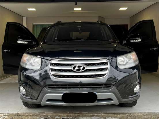 HYUNDAI-SANTA FÉ-3.5 MPFI GLS V6 24V 285CV GASOLINA 4P AUTOMÁTICO HYUNDAI-SANTA FÉ-2012