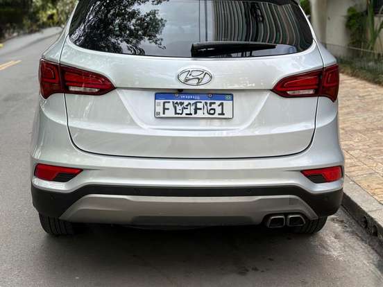HYUNDAI-SANTA FÉ-3.3 MPFI 4X4 7 LUGARES V6 270CV GASOLINA 4P AUTOMÁTICO HYUNDAI-SANTA FÉ-2017