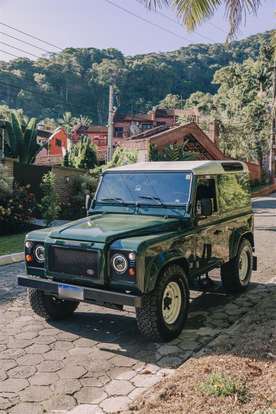LAND ROVER-DEFENDER-2.5 90 SW TETO RIGIDO 4X4 TURBO INTERCOOLER DIESEL 2P MANUAL LAND ROVER-DEFENDER-2000