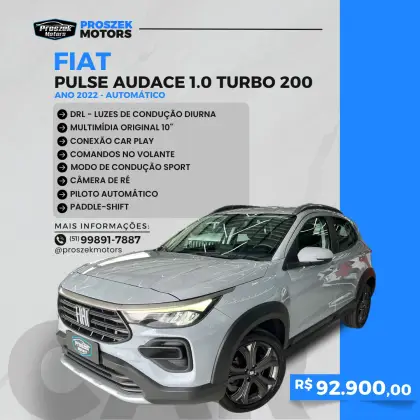 FIAT PULSE 1.0 TURBO 200 FLEX AUDACE CVT