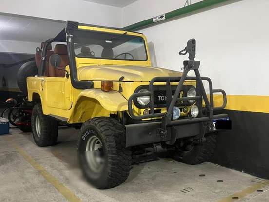 TOYOTA-BANDEIRANTE-4.0 OJ50L 4X4 TETO LONA DIESEL 2P MANUAL TOYOTA-BANDEIRANTE-1974