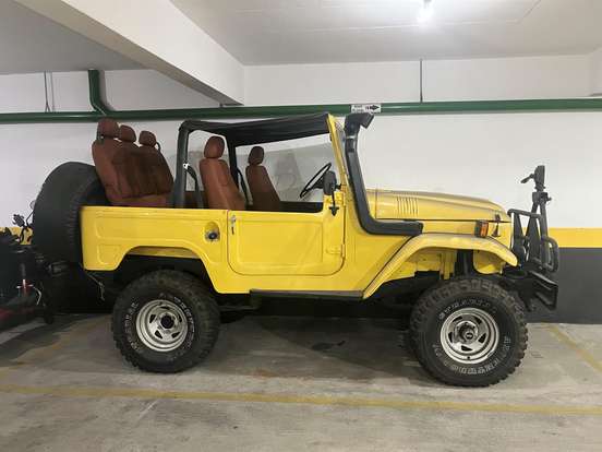 TOYOTA-BANDEIRANTE-4.0 OJ50L 4X4 TETO LONA DIESEL 2P MANUAL TOYOTA-BANDEIRANTE-1974
