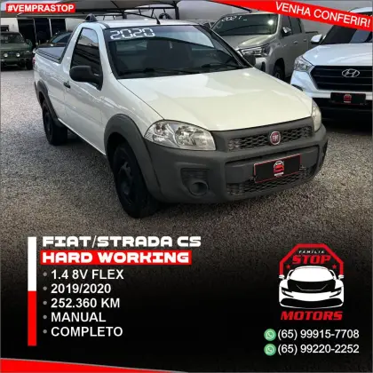 FIAT STRADA 1.4 MPI HARD WORKING CS 8V FLEX 2P MANUAL