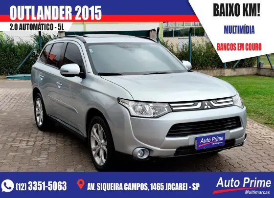 MITSUBISHI OUTLANDER 2.0 16V GASOLINA 4P AUTOMÁTICO