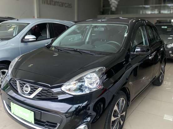 NISSAN-MARCH-1.6 SL 16V FLEX 4P XTRONIC NISSAN-MARCH-2017