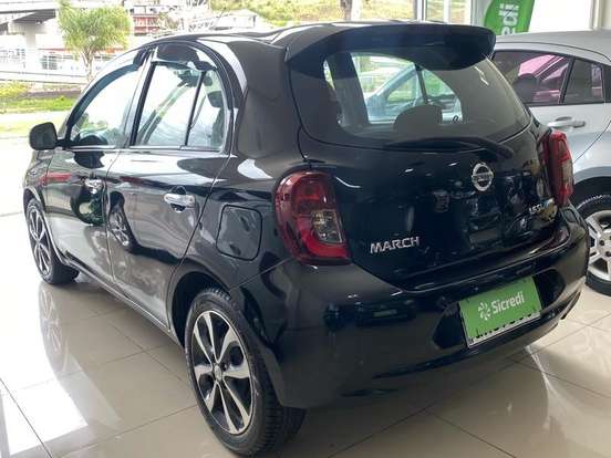 NISSAN-MARCH-1.6 SL 16V FLEX 4P XTRONIC NISSAN-MARCH-2017