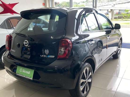 NISSAN-MARCH-1.6 SL 16V FLEX 4P XTRONIC NISSAN-MARCH-2017