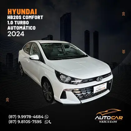 HYUNDAI HB20S 1.0 TGDI FLEX COMFORT AUTOMÁTICO