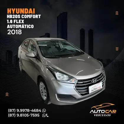 HYUNDAI HB20S 1.6 COMFORT PLUS 16V FLEX 4P AUTOMÁTICO