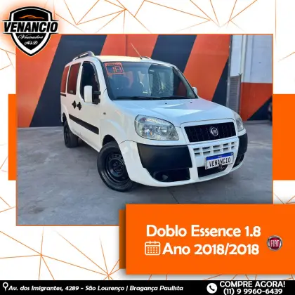 FIAT DOBLÒ 1.8 MPI ESSENCE 7L 16V FLEX 4P MANUAL
